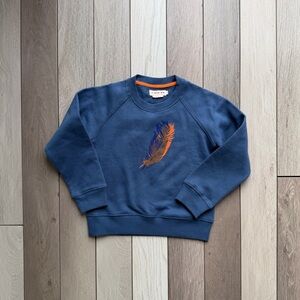 Firebird Feather Graphic Fleece Sweatshirt | Size: 6-7